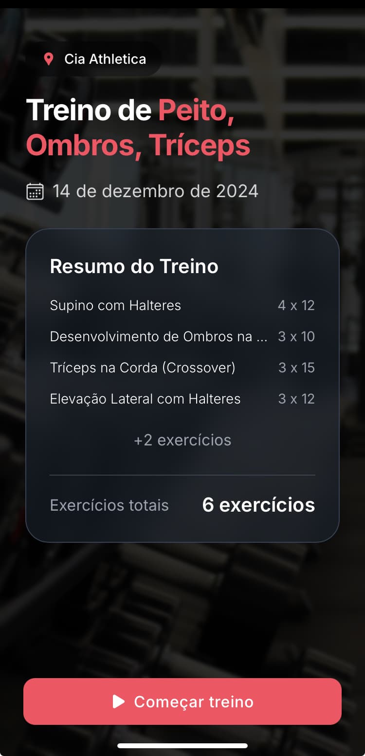 Screenshot do App 1